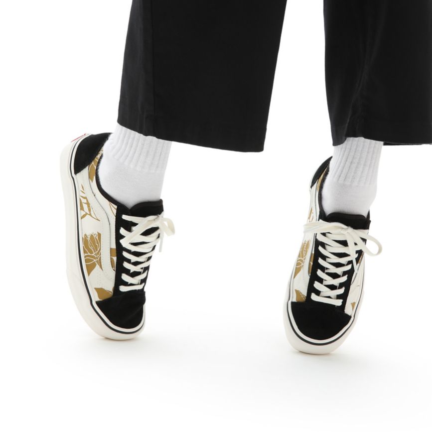 Vans Island Floral Estilo 36 Decon SF Negras | VN927K8YI21