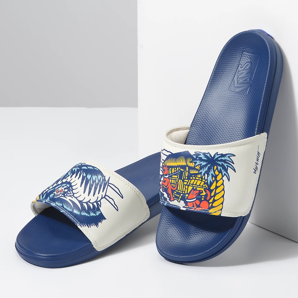 Vans La Costa Chanclas-On Azules | VN447X3RU45
