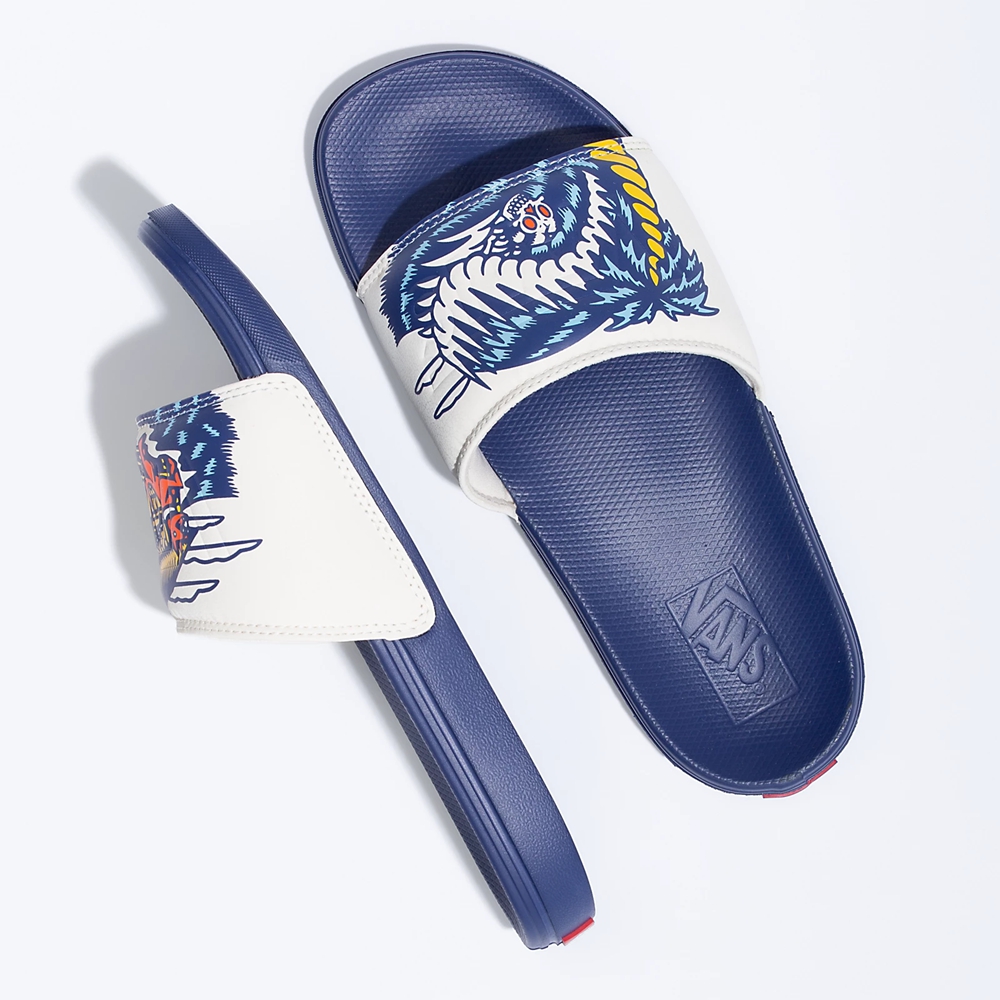 Vans La Costa Chanclas-On Azules | VN969Y7GY83