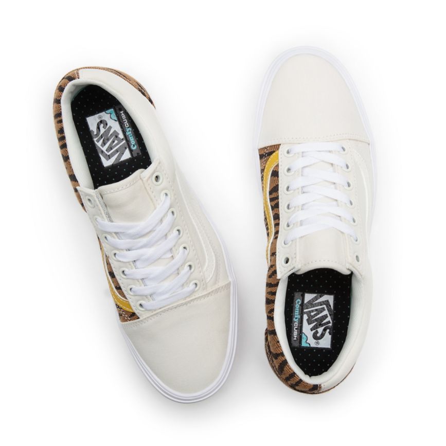 Vans Le Tigre ComfyCush Old Skool Blancas | VN379U9DD51