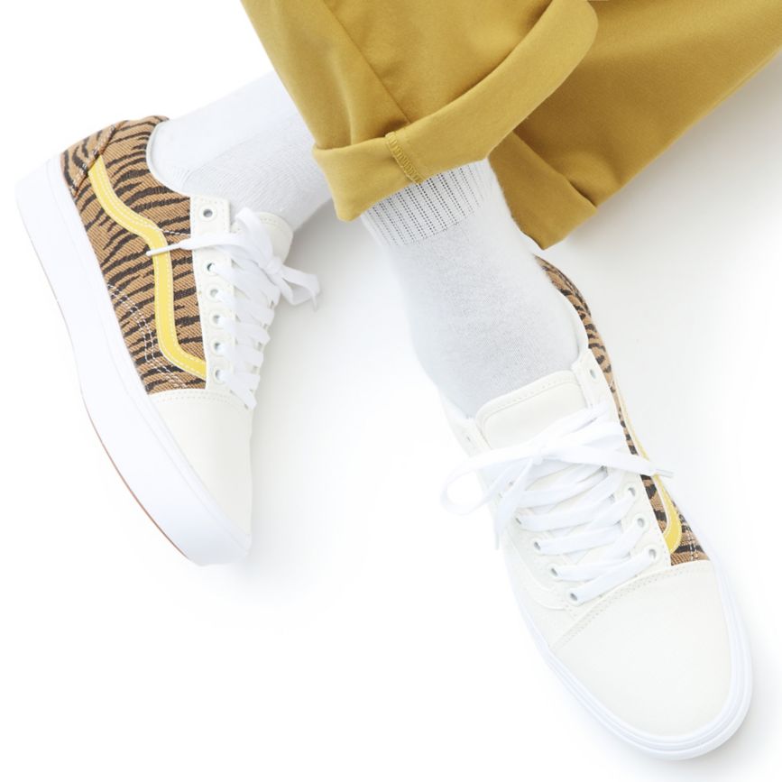 Vans Le Tigre ComfyCush Old Skool Blancas | VN379U9DD51