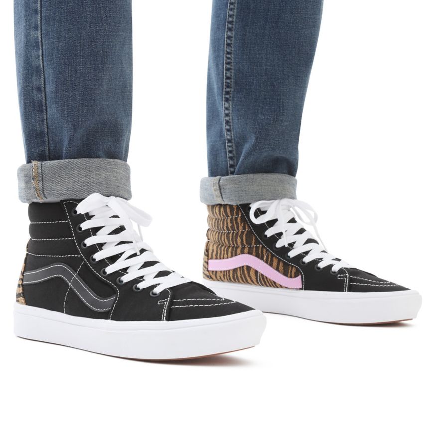 Vans Le Tigre ComfyCush SK8-Hi Negras | VN178K5EX98