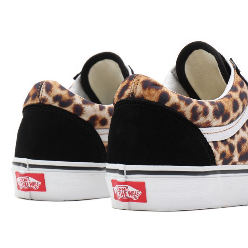 Vans Leopard Old Skool Negras | VN691N6DM52