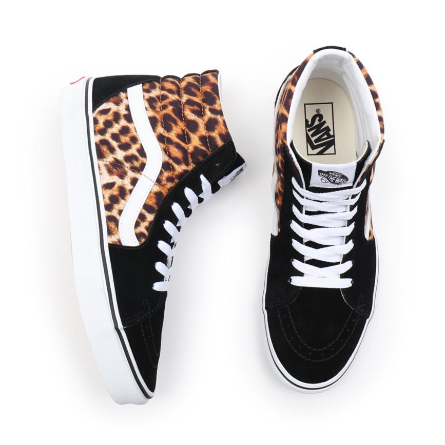 Vans Leopard SK8-Hi Negras | VN520N7NM86