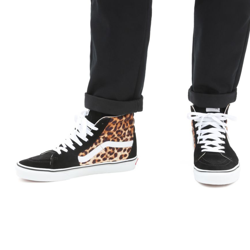 Vans Leopard SK8-Hi Negras | VN520N7NM86