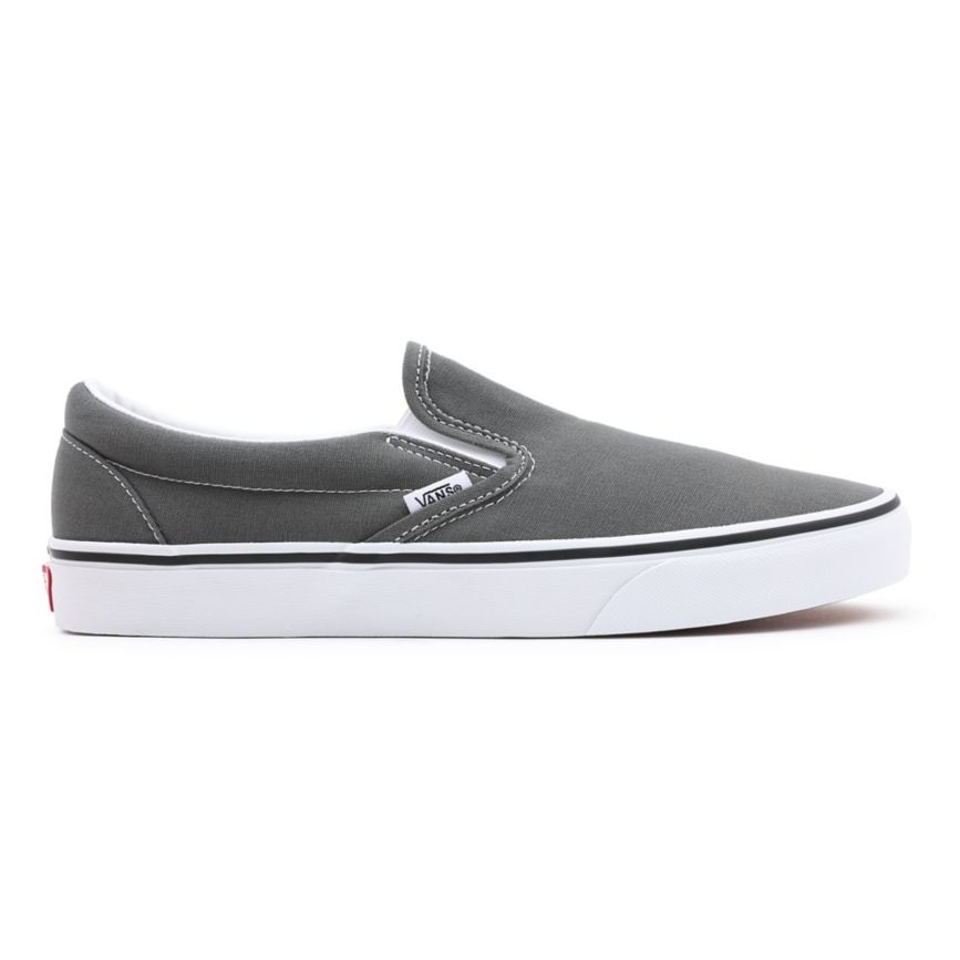 Vans Lona Classic Slip-On Gris Oscuro | VN096Q9XW24