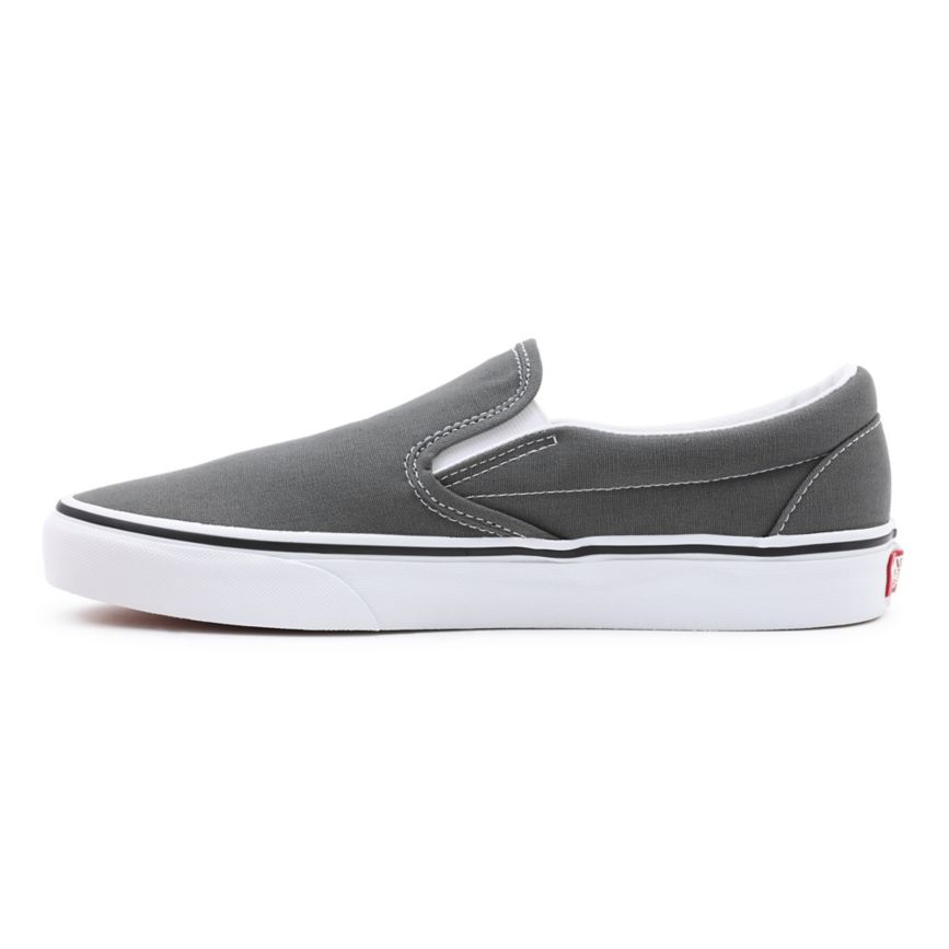 Vans Lona Classic Slip-On Gris Oscuro | VN096Q9XW24