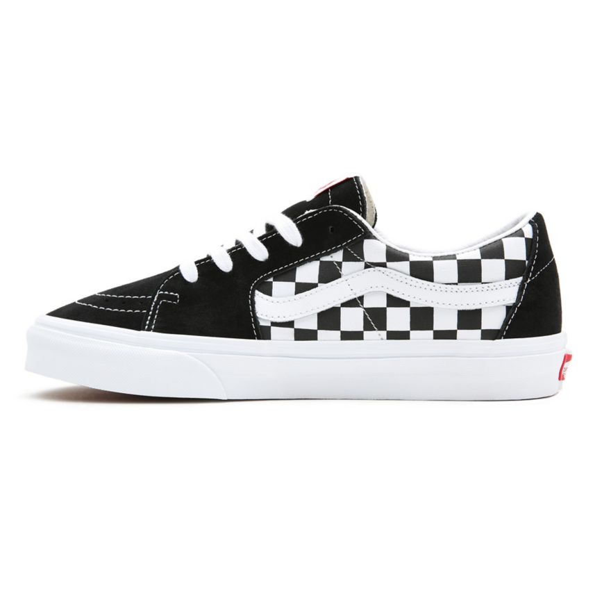 Vans Lona Gamuza SK8-Low Negras | VN185V4RC93
