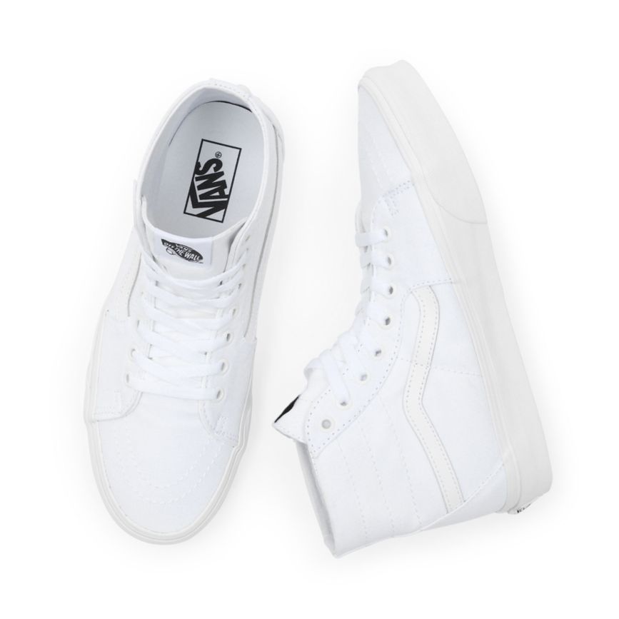 Vans Lona SK8-Hi Tapered Blancas | VN755F1SI56