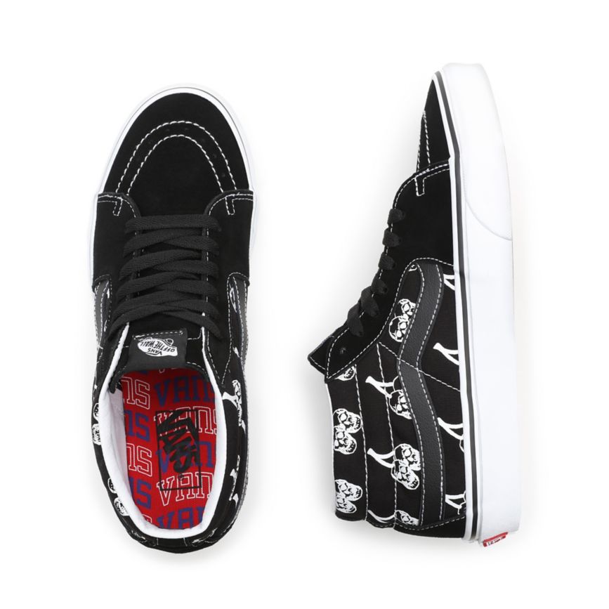Vans New Varsity Sk8-Mid Negras | VN526B9WH41