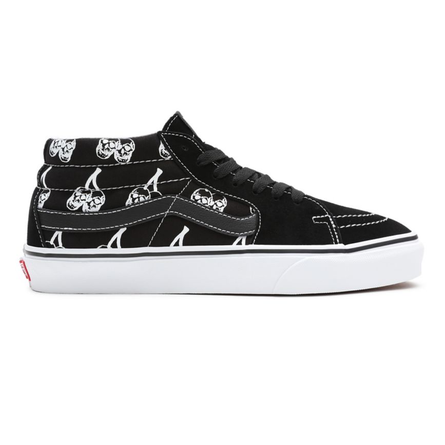 Vans New Varsity Sk8-Mid Negras | VN526B9WH41