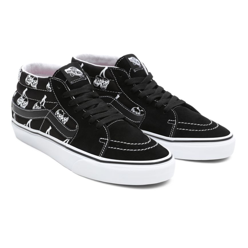 Vans New Varsity Sk8-Mid Negras | VN526B9WH41