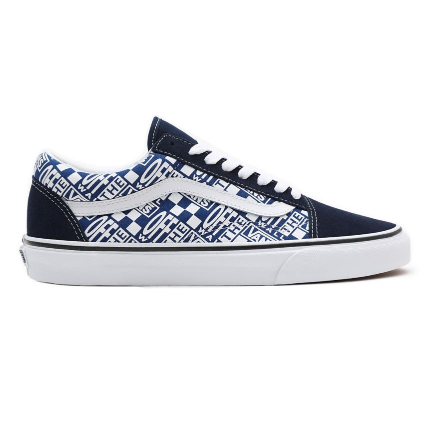 Vans Off The Wall Old Skool Azules | VN518I7QZ16