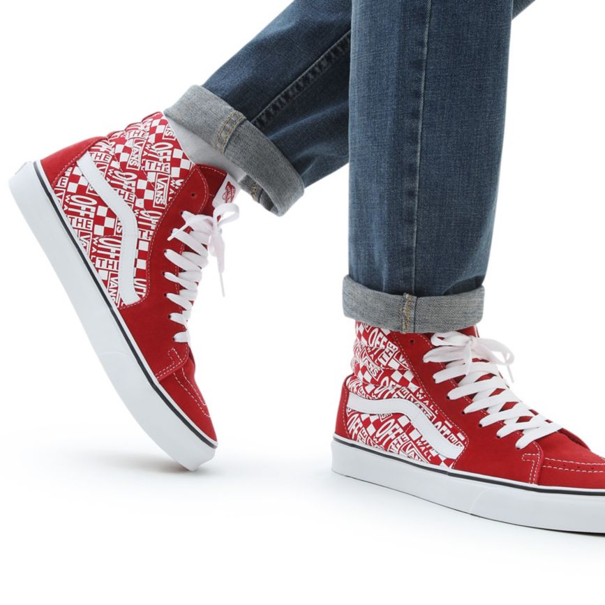 Vans Off The Wall SK8-Hi Rojas | VN335U1GT02
