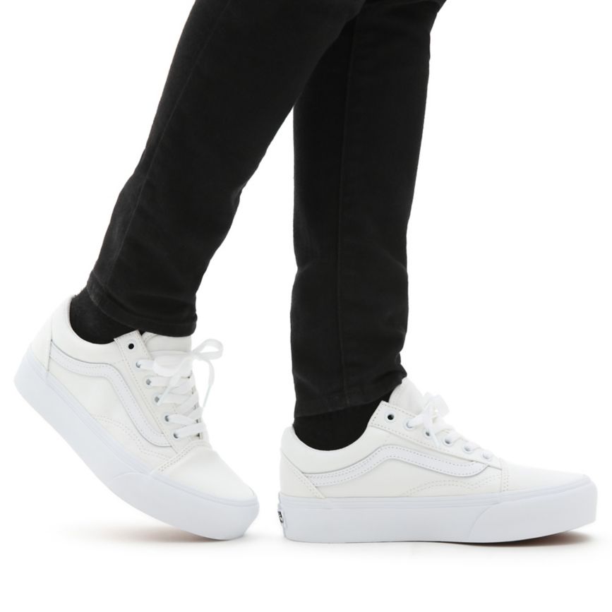 Vans Old Skool Plataforma Blancas | VN175M5UX57