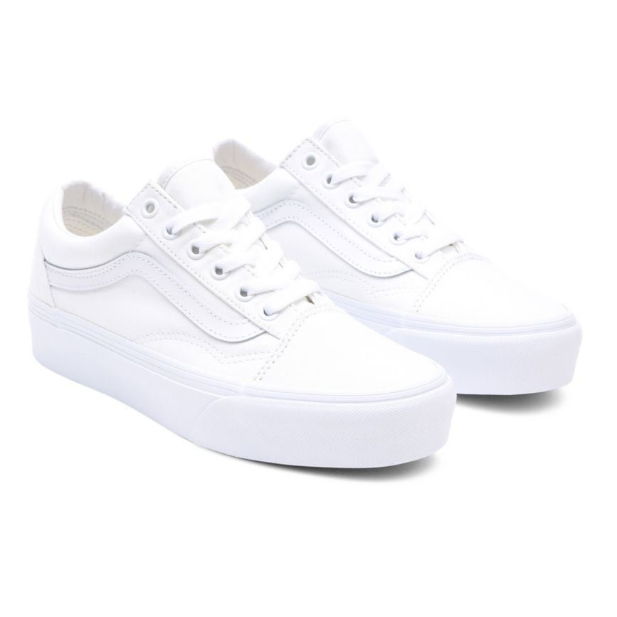 Vans Old Skool Plataforma Blancas | VN175M5UX57