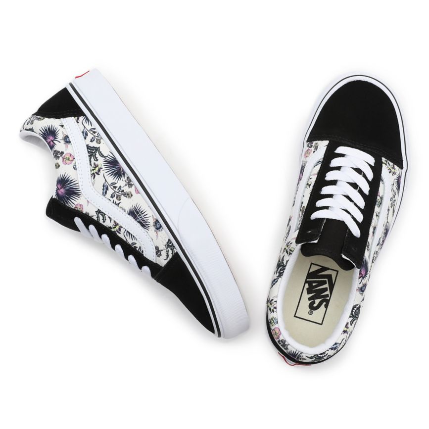 Vans Paradise Floral Old Skool Negras | VN763N4HH40