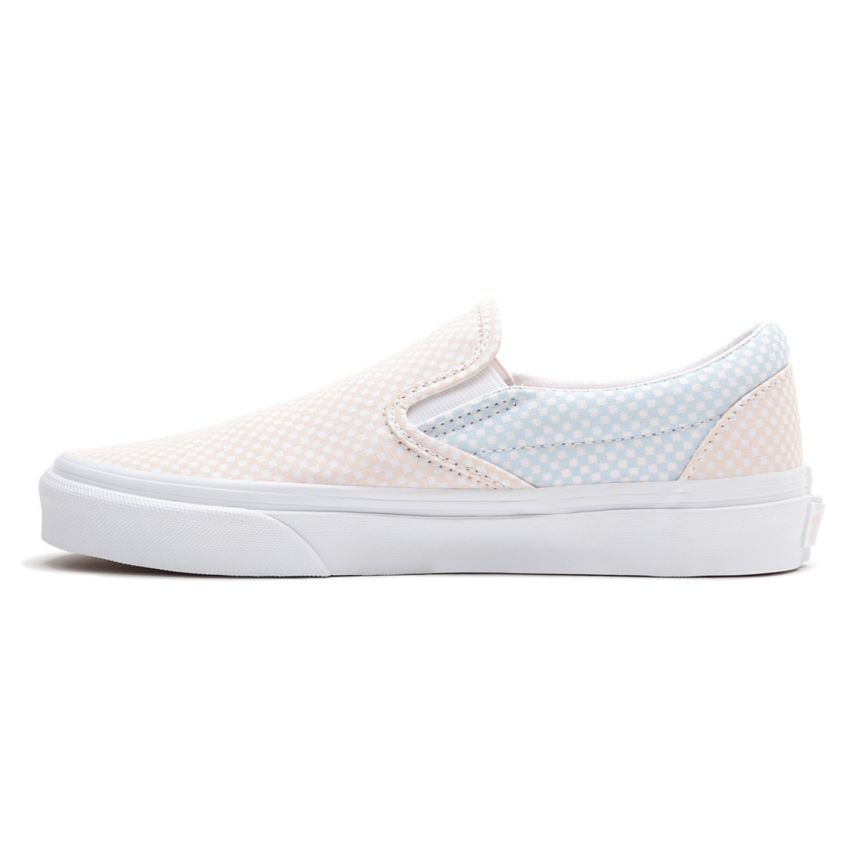 Vans Pastel Checkerboard Classic Slip-On Blancas | VN856G1OI65