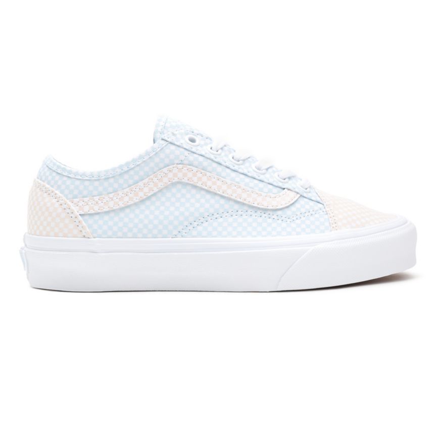 Vans Pastel Checkerboard Old Skool Tapered Blancas | VN333T7DX74