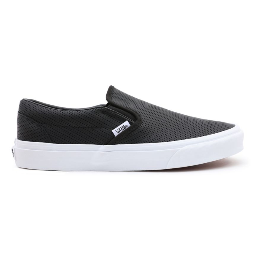 Vans Perf Cuero Classic Slip-On Negras | VN433P4OW60