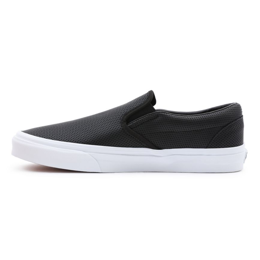 Vans Perf Cuero Classic Slip-On Negras | VN433P4OW60