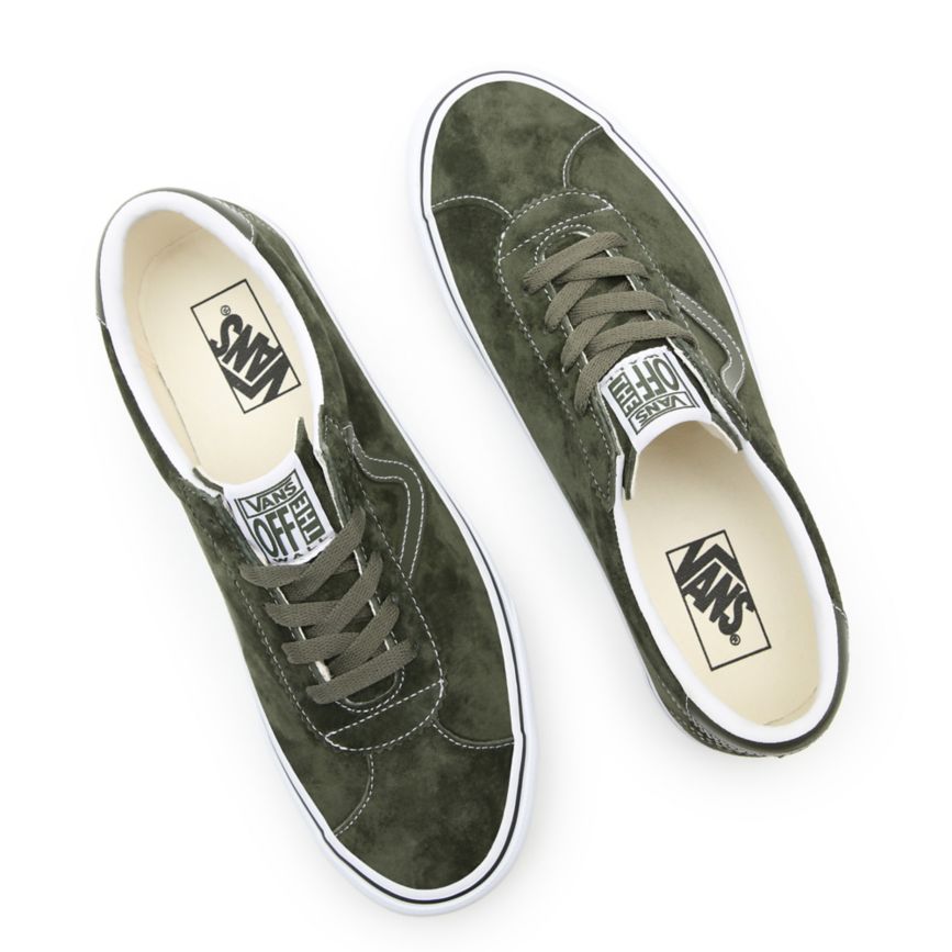 Vans Pig Gamuza Deporte Verde Oliva | VN443B8IQ23