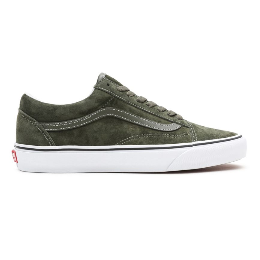 Vans Pig Gamuza Old Skool Verde Oliva | VN332B7HJ28