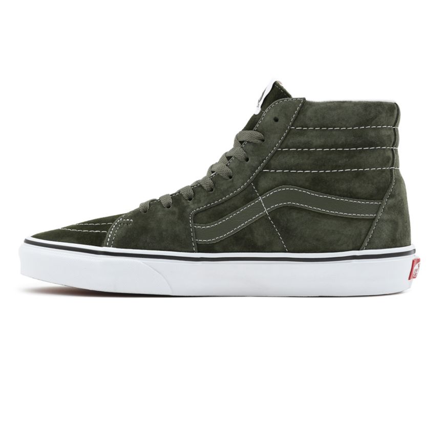 Vans Pig Gamuza SK8-Hi Verde Oliva | VN715T4ZA92