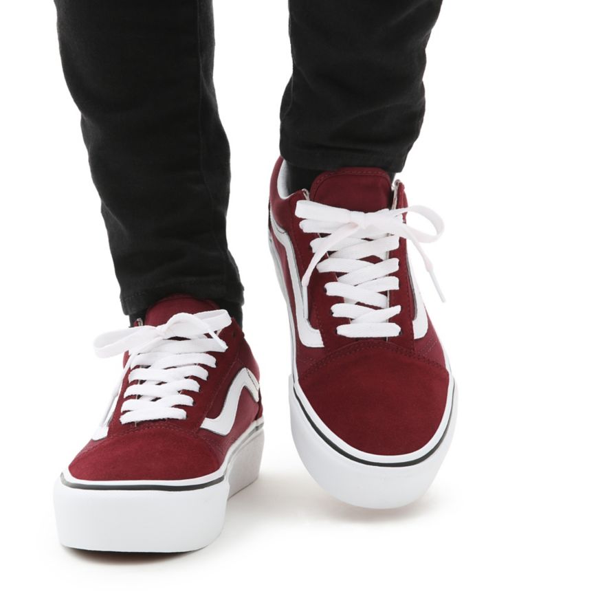 Vans Plataforma Old Skool Burdeos | VN590E0AV76