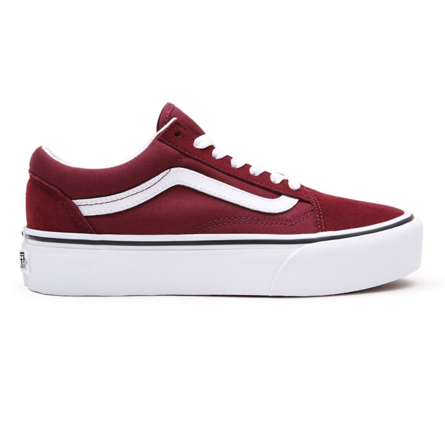 Vans Plataforma Old Skool Burdeos | VN590E0AV76