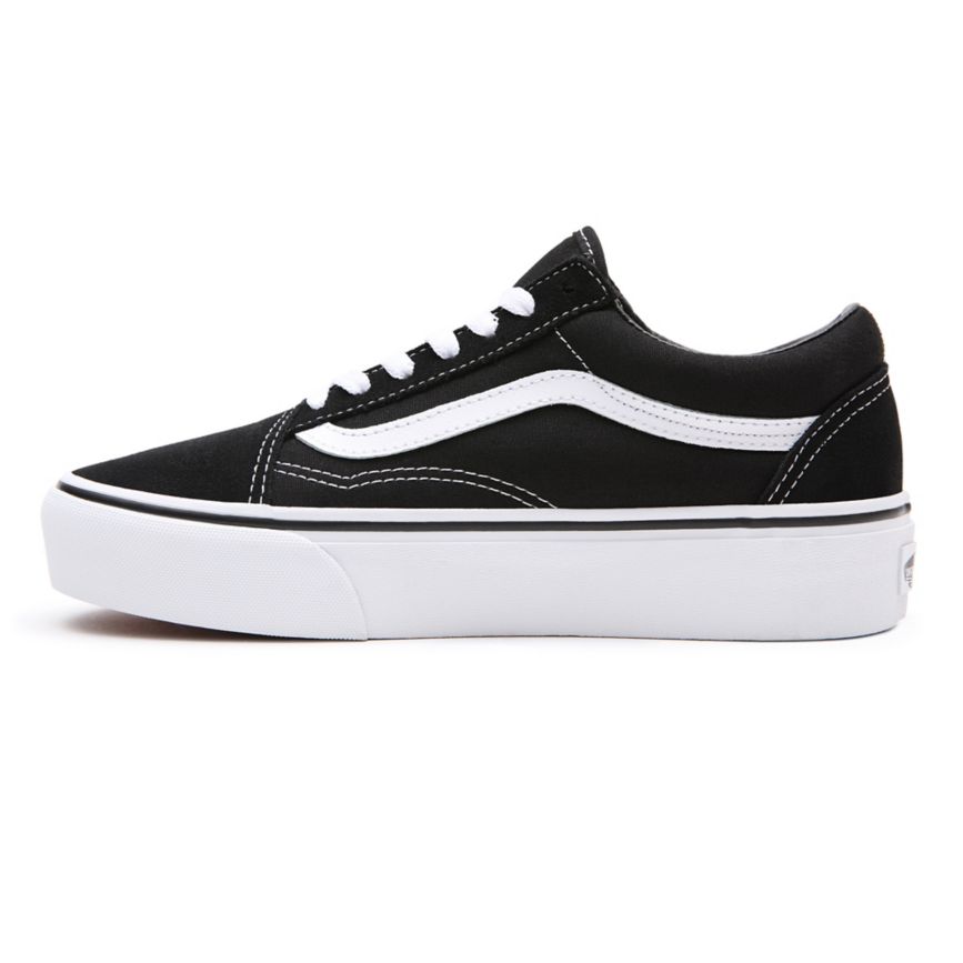 Vans Plataforma Old Skool Negras | VN318T9UN85