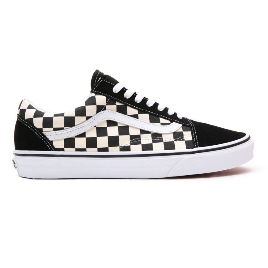 Vans Primary Check Old Skool Negras | VN146R8FQ22