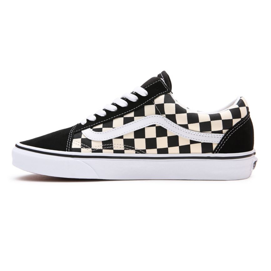Vans Primary Check Old Skool Negras | VN146R8FQ22
