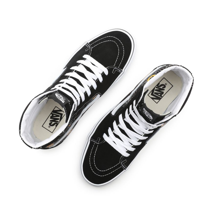 Vans Printed SK8-Hi Negras | VN359Q8RN17