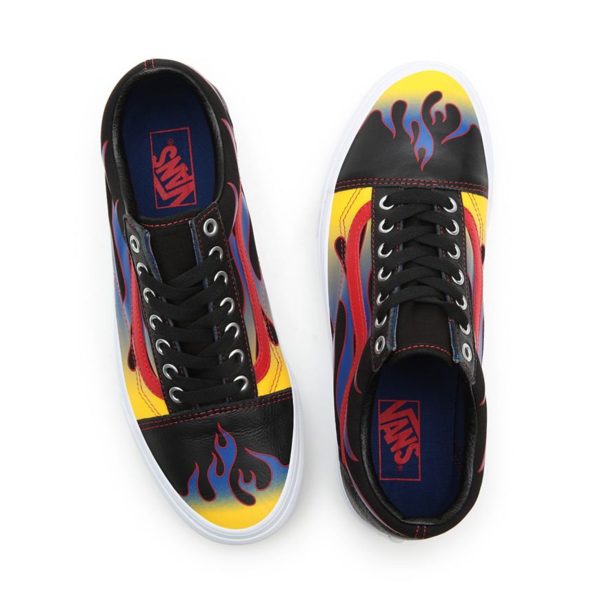 Vans Racer Old Skool Negras | VN718K8FQ15