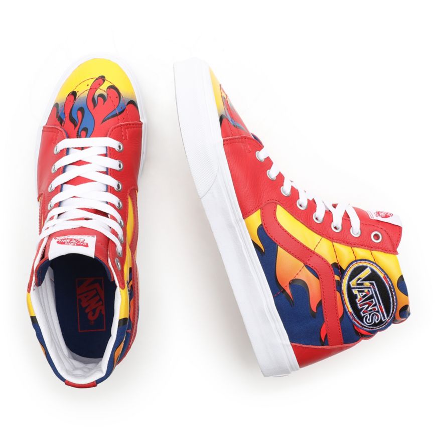 Vans Racer Sk8-Hi Rojas | VN007G0EF55