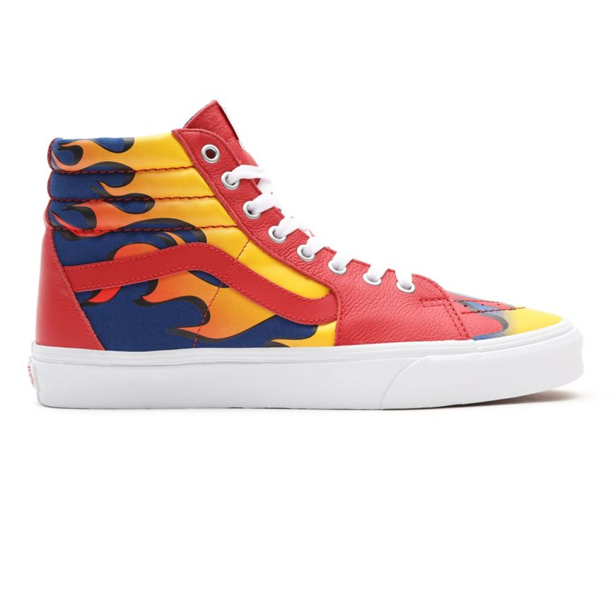 Vans Racer Sk8-Hi Rojas | VN007G0EF55