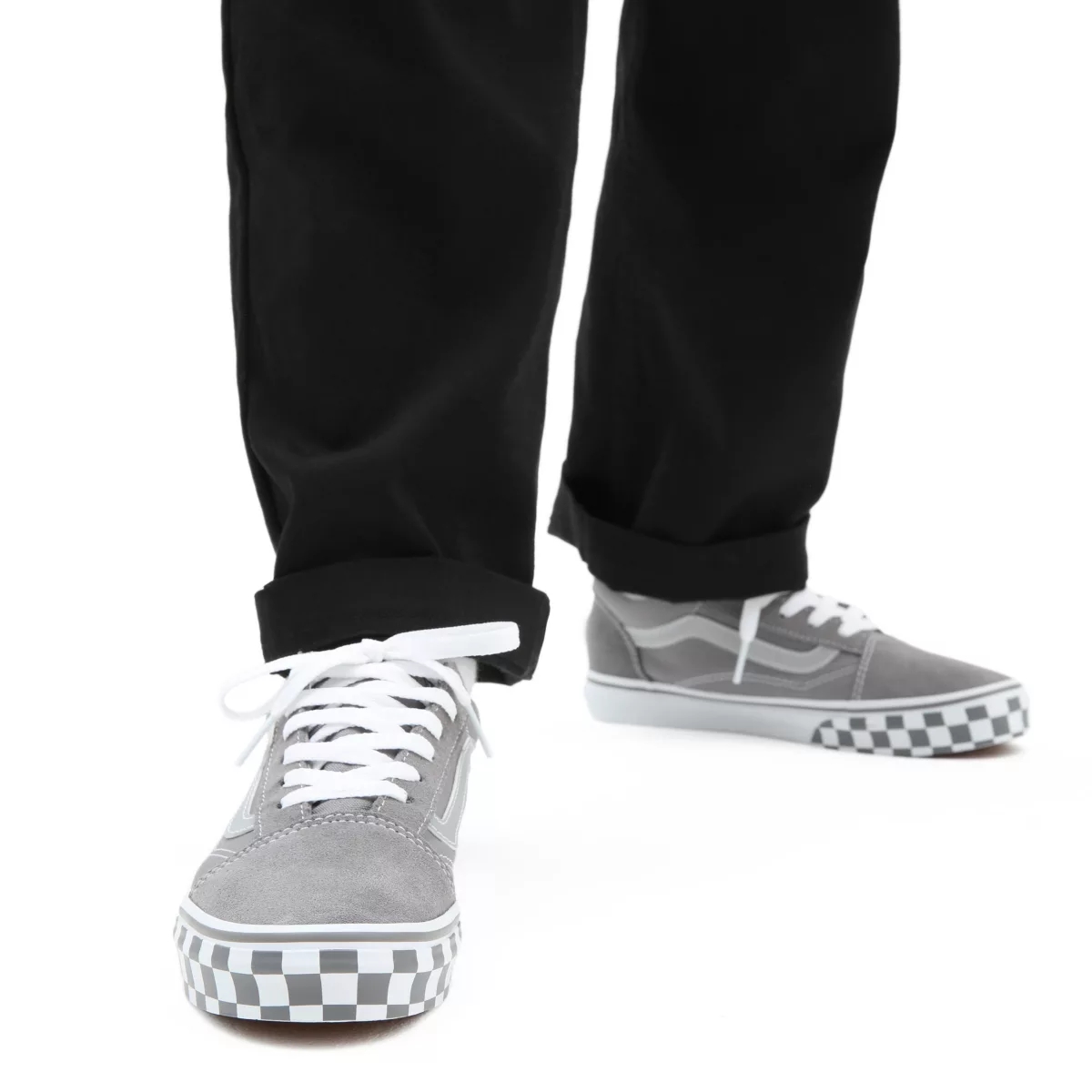 Vans Reflective Sidestripe Old Skool Gris | VN301E9NG23