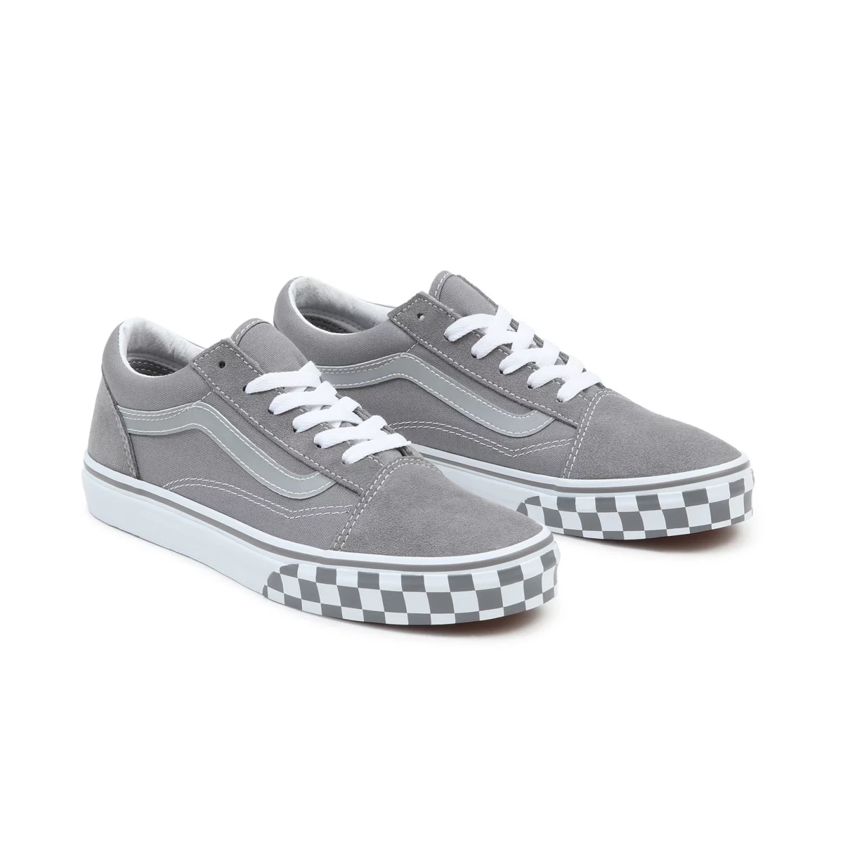 Vans Reflective Sidestripe Old Skool Gris | VN301E9NG23