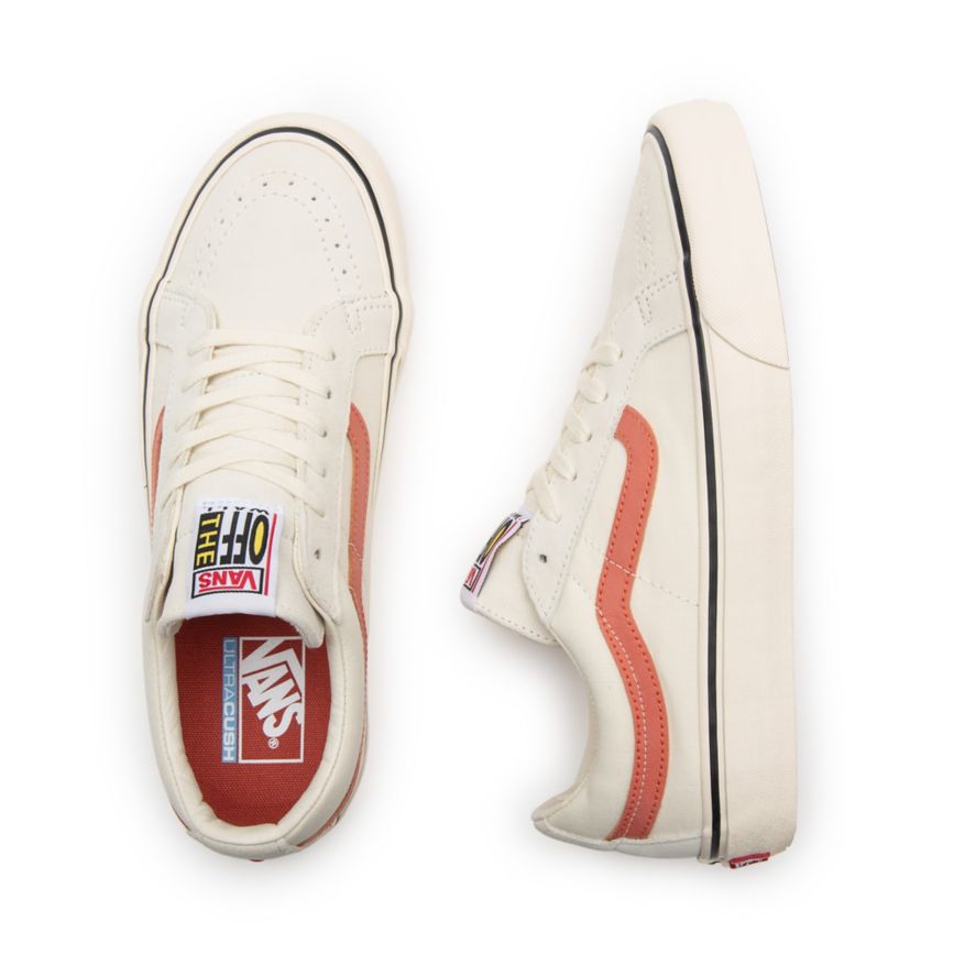 Vans SK8-Low Reissue SF Blancas | VN074T7RW46