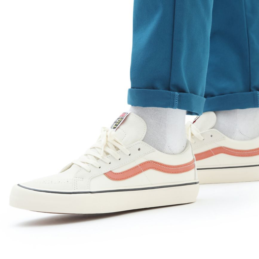 Vans SK8-Low Reissue SF Blancas | VN074T7RW46