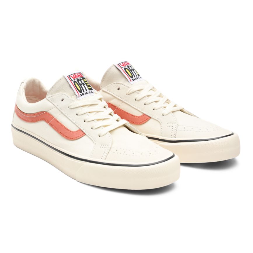 Vans SK8-Low Reissue SF Blancas | VN074T7RW46
