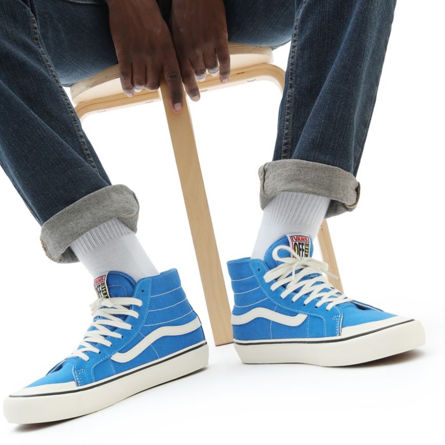 Vans Salt Wash SK8-Hi 138 Decon SF Azules | VN976W1NQ71