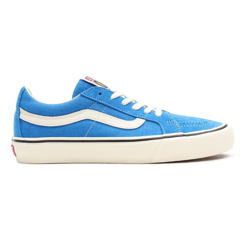 Vans Salt Wash Sk8-Low Reissue SF Azules | VN247Q1LM65