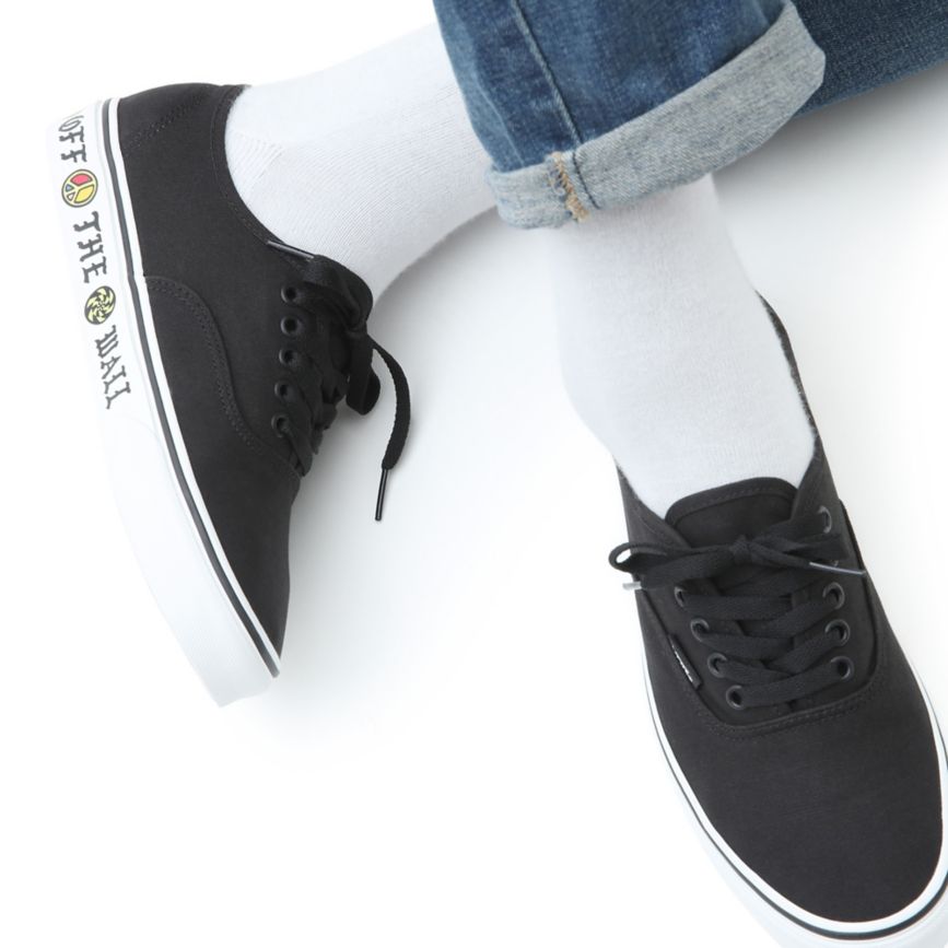 Vans Sidewall Authentic Negras | VN678G9JN04