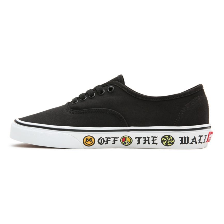 Vans Sidewall Authentic Negras | VN678G9JN04