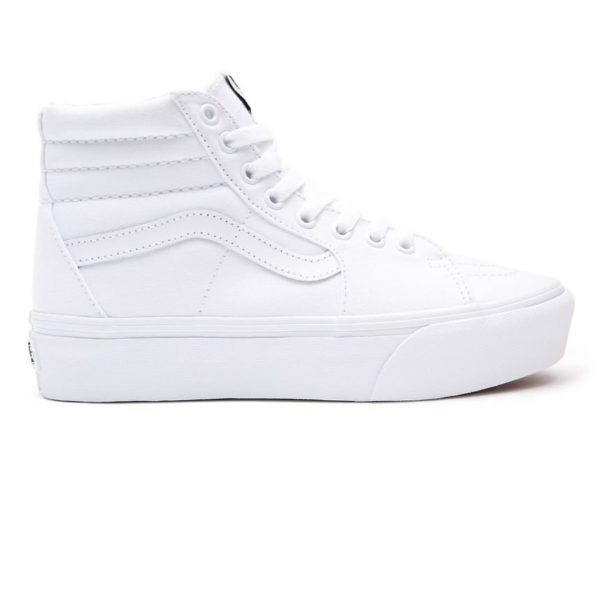 Vans Sk8-Hi Plataforma 2.0 Blancas | VN932L7RY38