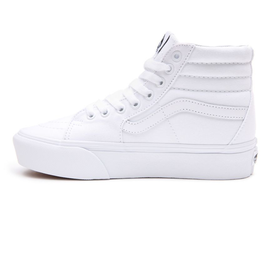 Vans Sk8-Hi Plataforma 2.0 Blancas | VN932L7RY38