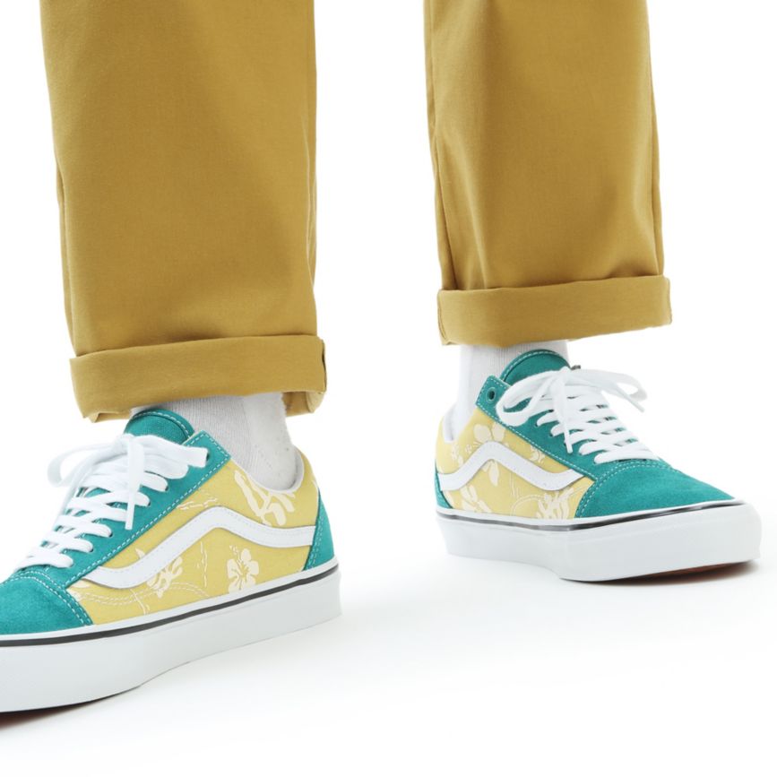 Vans Skate Aloha Old Skool Doradas | VN562H3ND09
