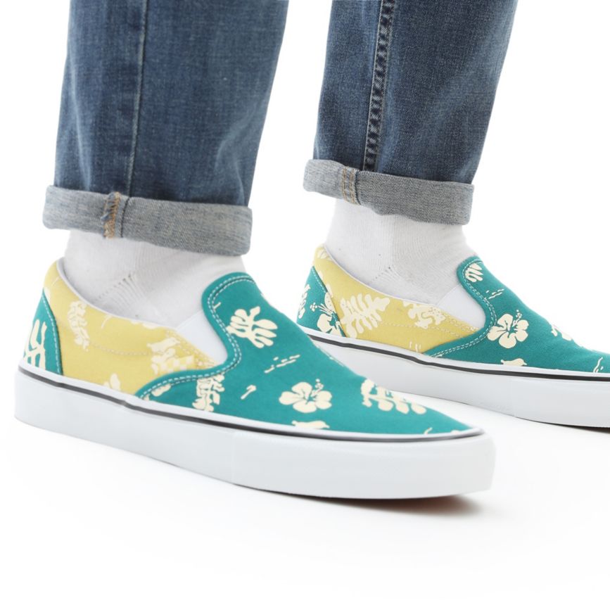 Vans Skate Aloha Slip-On Doradas | VN957R5NZ40